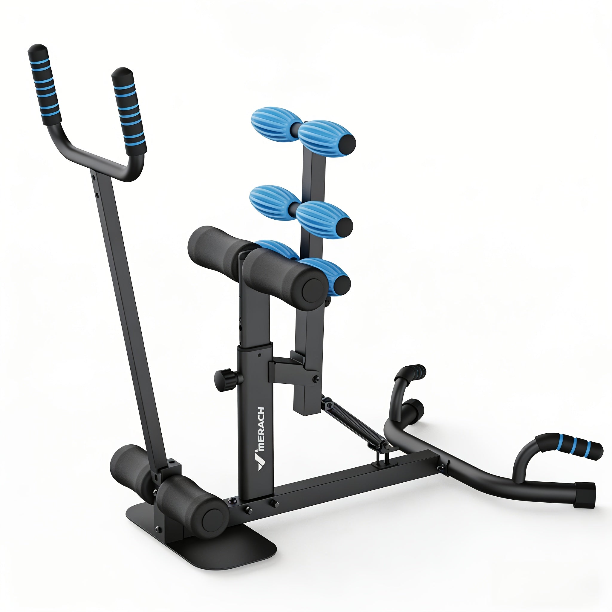 MERACH Deep Squat Machine for Women, Adjustable Glutes Trainer Machine, Core & Leg Exercise, Push Up Workout Equipment At Home Gym
