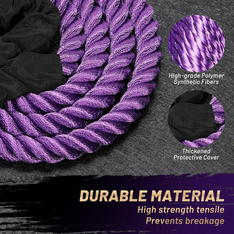 1 Weighted Jump Rope for Women | Non-woven Material, Mixed Color, Ideal for Strength Training, Weight Loss, Total Body Workout, Home Gym Use