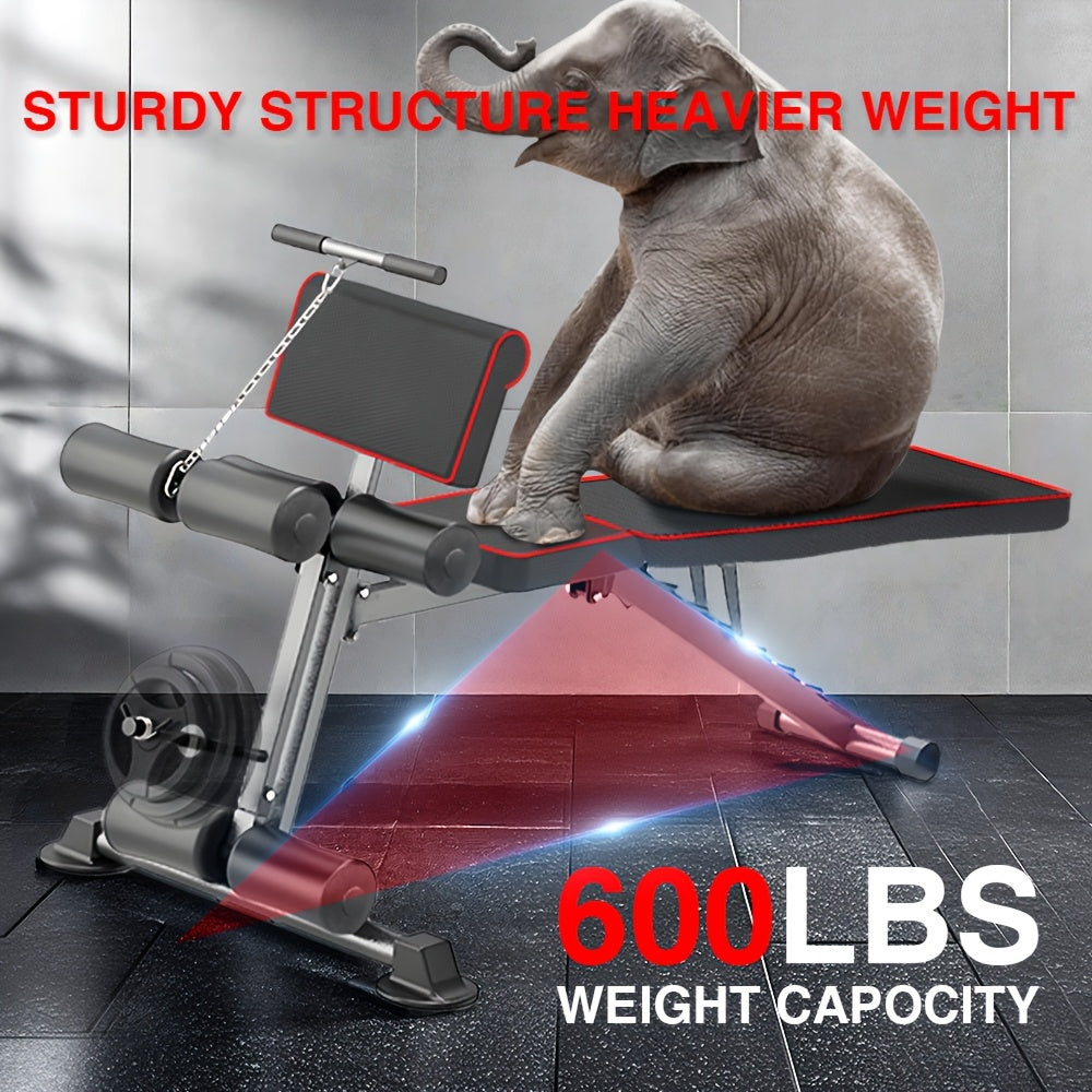Multi-function Dumbbell Stool, Multi-gear Backrest Adjustment, Abs Press, Adjustable Fitness Chair, Sit-up Aid Fitness Equipment, Home Strength Training Equipment Men, Adjustable Press Chair Foldable Bird Stool