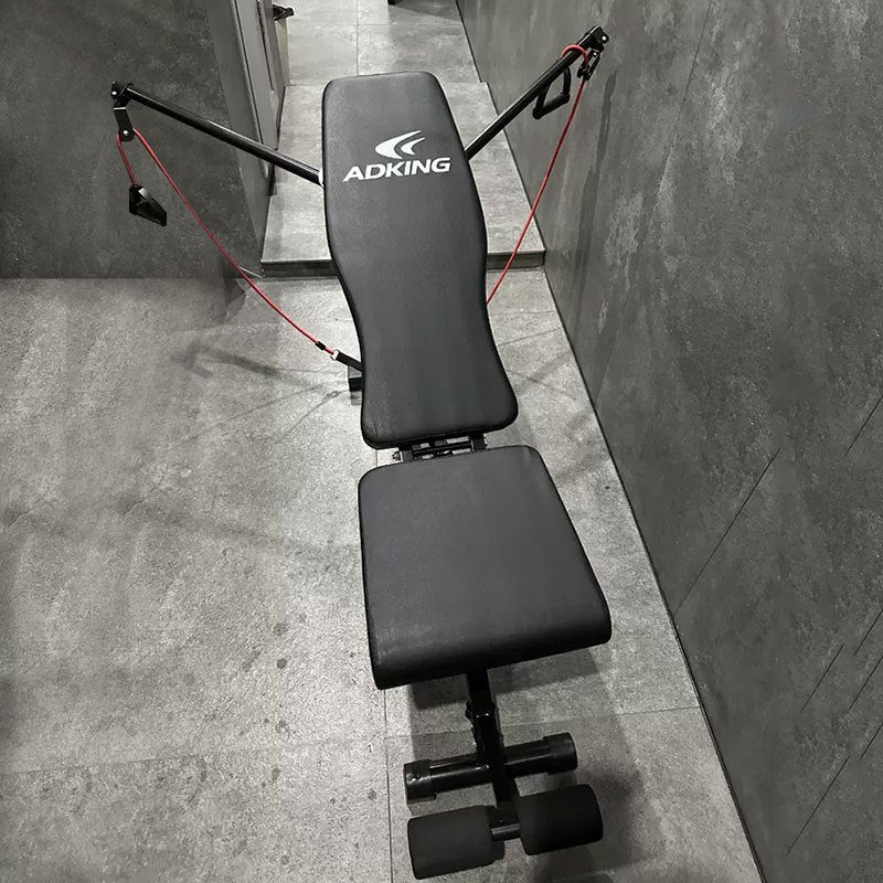 13 Kinds of Use, Dumbbell Press Home Fitness Chair, Sit-Up Auxiliary Equipment, Male Barbell Bird Folding Multi-Functional, Healthy Belly Reduction\u002FDumbbell Lifting\u002FStrong Muscle, Suitable Home Gym Portable Training Equipment