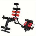 Ab Workout Equipment, Ab Machine, Multi-Functional Adjustable Ab Trainer, Ab Workout Bench for Home Gym, Sit Up Machine for Abdominal, Exercise Chair for Full Body Workout