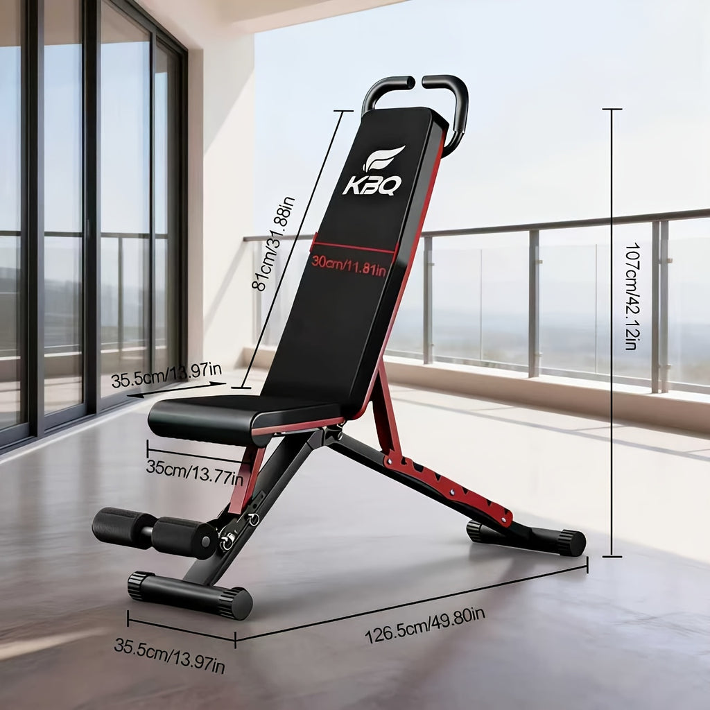 Multi-Functional Dumbbell for Shoulder, Chest, and Abdominal Workouts, Professional Home and Commercial Fitness Bench, Sit-Up Training Chair with 500 lb Weight Capacity!